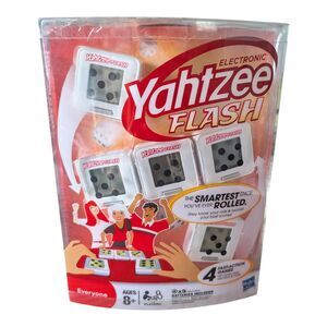 Electronic Yahtzee Flash Game Hasbro NEW Sealed Discontinued